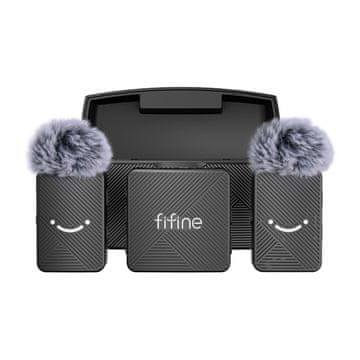 Fifine Komplet klopnih mikrofonov Fifine M9 (črn)