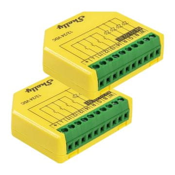 Shelly Plus RGBW PM krmilnik za Wi-Fi/Bluetooth LED trak, 2 kosa.