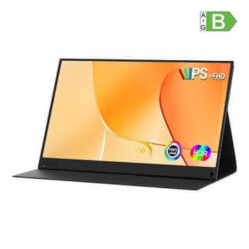 MojPlanet Prenosni monitor ZEUSLAP P15AT s 15,6-palčnim zaslonom na dotik
