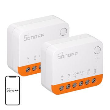 Sonoff SONOFF MINIR4 (Extreme) stikalo, paket 2 kosov