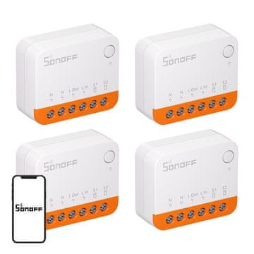Sonoff SONOFF MINIR4 (Extreme) stikalo, paket 4 kosov