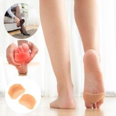 InnovaGoods Metatarzalne blazinice iz silikonskega gela SilStep InnovaGoods (paket 2)