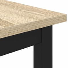 Vidaxl Jedilne mize 60 x 60 x 75 cm Inženirski les Sonoma hrast