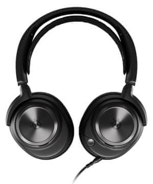 slomart SteelSeries Arctis Nova Pro žične gaming slušalke, črne