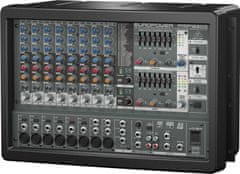 Behringer Behringer PMP1680S audio mikser, 10 kanalov, 10 Hz - 200 kHz, črn
