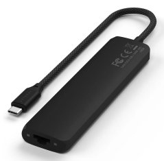 Satechi Satechi ST-P7SK vmesniški hub USB Type-C 10000 Mbit/s, črn