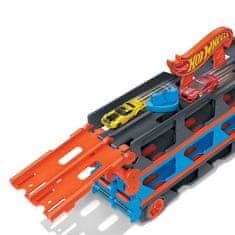 HOT Hot Wheels City Speedwaly Hauler Tovornjak s 3 igralnimi avtomobili
