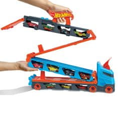 HOT Hot Wheels City Speedwaly Hauler Tovornjak s 3 igralnimi avtomobili
