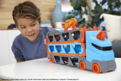 HOT Hot Wheels City Speedwaly Hauler Tovornjak s 3 igralnimi avtomobili