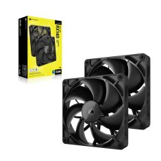 Corsair Corsair iCUE LINK RX140 - ventilator za računalnik, 14 cm, črn, 2 kosa