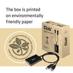 Club 3D CLUB3D CAC-1070 DisplayPort na DVI-D pretvornik, aktiven, USB napajanje