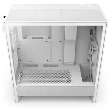 NZXT NZXT H5 Flow PC ohišje Midi Tower, belo