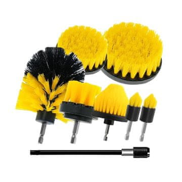 MG Brush čistilne krtače za vrtalnik 8v1