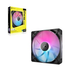Corsair Corsair iCUE LINK RX140 RGB ohišni ventilator 14 cm črna
