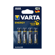slomart Baterija Varta LR03 ENERGY 4 kos