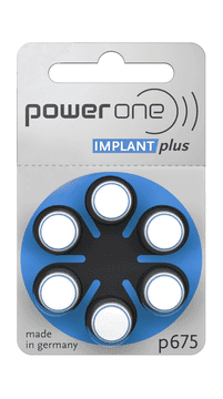 slomart Varta IMPLANT PLUS PR44 (675) baterije za implantate, 6 kos