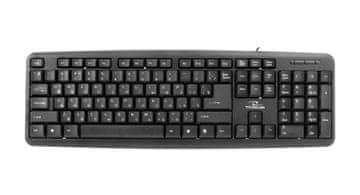 slomart Titanum TKR101 tipkovnica, žična, USB, ruska postavitev