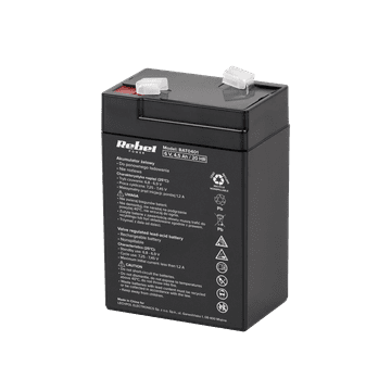 slomart Gel akumulator Rebel Power 6V 4.5Ah