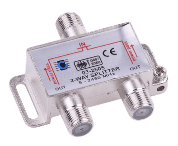 slomart Razdelilnik signala 2-smerni Cabletech (5-2450MHz)