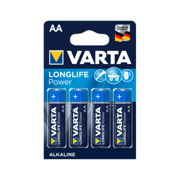 slomart Varta High Energy alkalne baterije LR06 AA, 4 kos
