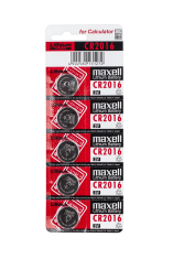 slomart Baterija MAXELL CR2016, 5 kosov