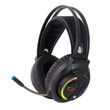 slomart Esperanza Nightshade Gaming slušalke z mikrofonom in RGB, EGH470