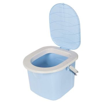 slomart Prenosni WC vedro 15,5 l BranQ, modro