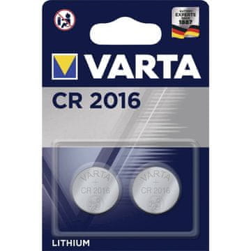 slomart Varta Litijeva Baterija CR2016 3V (2 kosa)