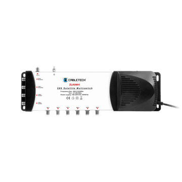slomart Cabletech 5x6 multiswitch, 5 vhodov, 6 izhodov