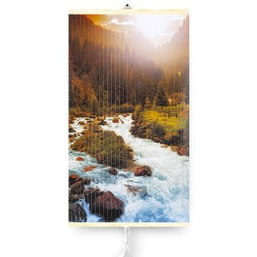 slomart TRIO 430W wzór 10 rzeka infrardeči grelnik, 100x57cm