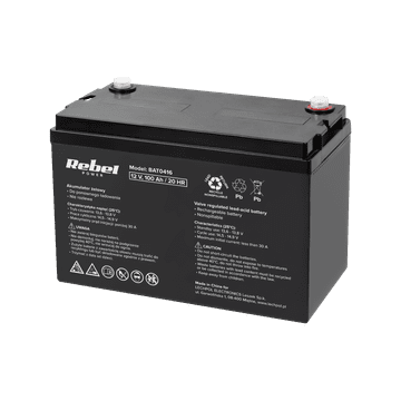 slomart Akumulator Rebel VRLA AGM 12V 100Ah