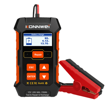 slomart KONNWEI KW520 polnilnik in tester akumulatorjev 12V, 2A/5A