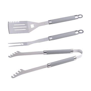 slomart Set za žar 3 kosi, gumijast ročaj Master Grill Party MG113