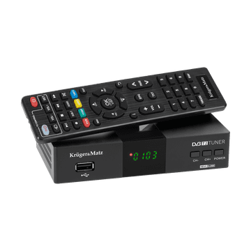 slomart Kruger&Matz sprejemnik DVB-T2 H.265 HEVC