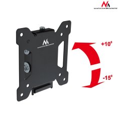 slomart Stenski nosilec TV Maclean MC-596, VESA 100x100, 13-27", 20kg, črn