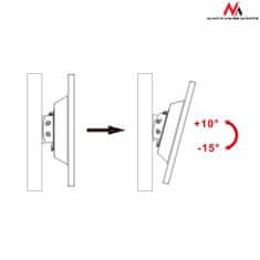 slomart Stenski nosilec TV Maclean MC-596, VESA 100x100, 13-27", 20kg, črn
