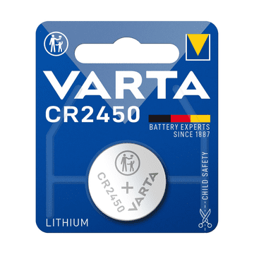 slomart Gumbna baterija Varta CR2450, 1 kos
