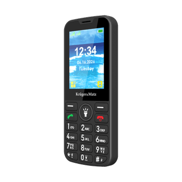 slomart Kruger&Matz Preprost GSM telefon za seniorje Simple 924