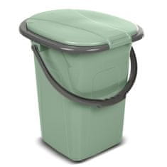 slomart Potovalni WC GreenBlue GB320GG, zeleno-siv, 19L