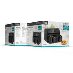 slomart Teesa AIR FRYER DUAL POT XXL friteza na vrući zrak 8L 2700W