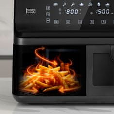 slomart Teesa AIR FRYER DUAL POT XXL friteza na vrući zrak 8L 2700W