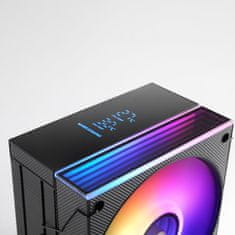 Tac Mars Gaming MCPU-LCD - hladilnik procesorja, 12 cm, črn, LCD