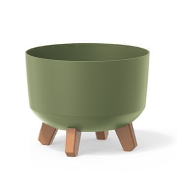 slomart Cvetlični lonec Gracia Standard DGRL240, zelena