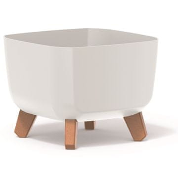 slomart Donic' Gracia Square DGQL240, bela, 24x24x18.7 cm