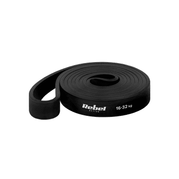 slomart Guma za vadbo REBEL ACTIVE Power Band PL-3, črna (16-32 kg)