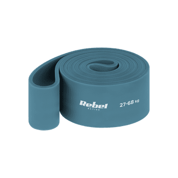 slomart Guma za vadbo REBEL ACTIVE Power Band PL-6, modra (27-68 kg)