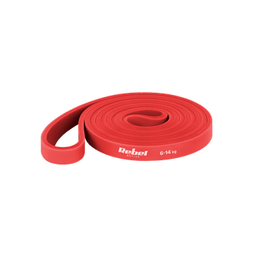 slomart Guma za vadbo REBEL ACTIVE Power Band PL-2, rdeča (6-14 kg)