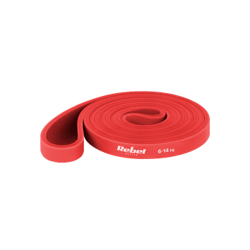 slomart Guma za vadbo TPE Rebel Active Power Band PT-2, rdeča (6-14 kg)