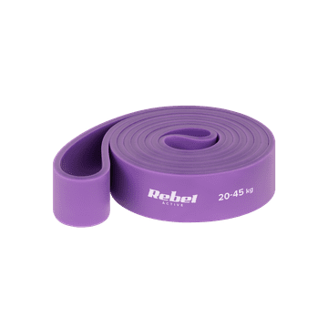 slomart Guma za vadbo TPE Rebel Active Power Band PT-4, vijolična (20-45 kg)