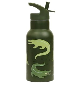 A Little Lovely Comp Termo steklenička 350ml, Crocodiles
